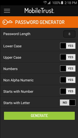 Password Generator 