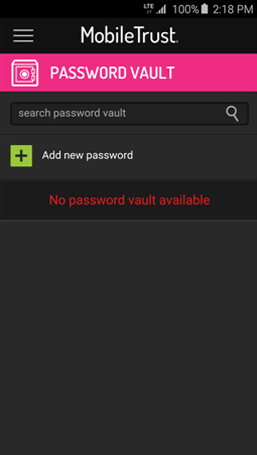 Password Vault